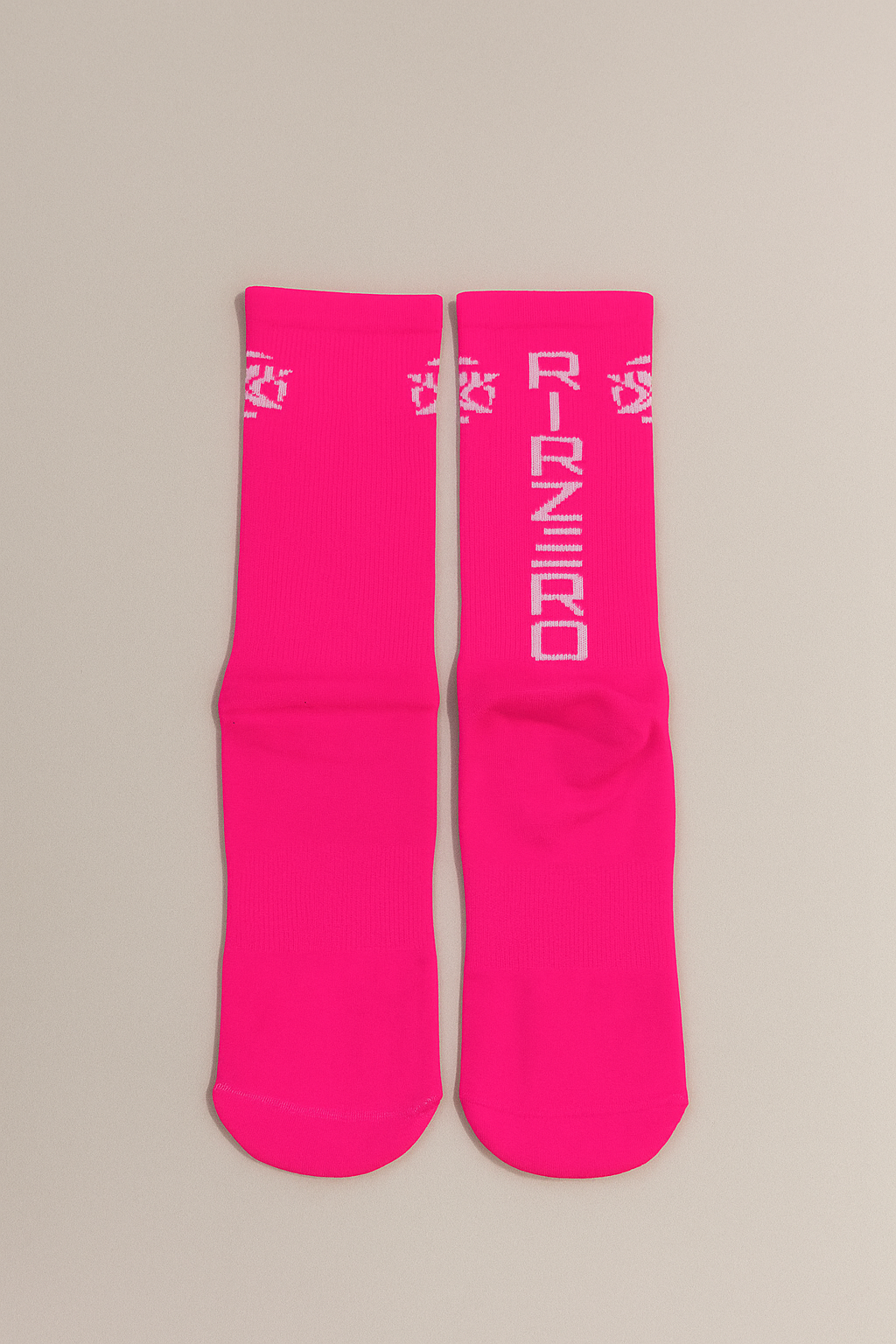 Calcetines deportivos RIRZERO Rosa Neón