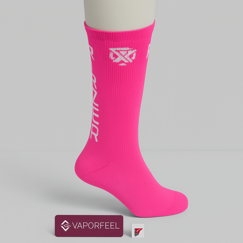 Calcetines deportivos RIRZERO Rosa Neón