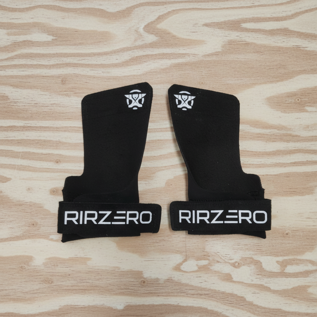 Calleras RIRZERO negras con fondo de madera