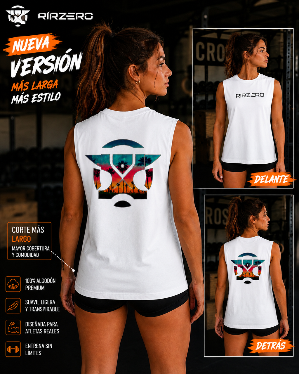 Camiseta sin mangas
